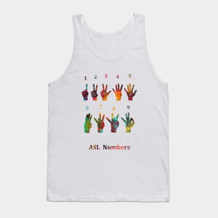 ASL sign Tank Top